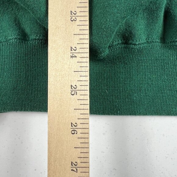 VTG Starter NFL Green Bay Packers Sweatshirt Medium Green Embroidered Crewneck - Picture 12 of 15